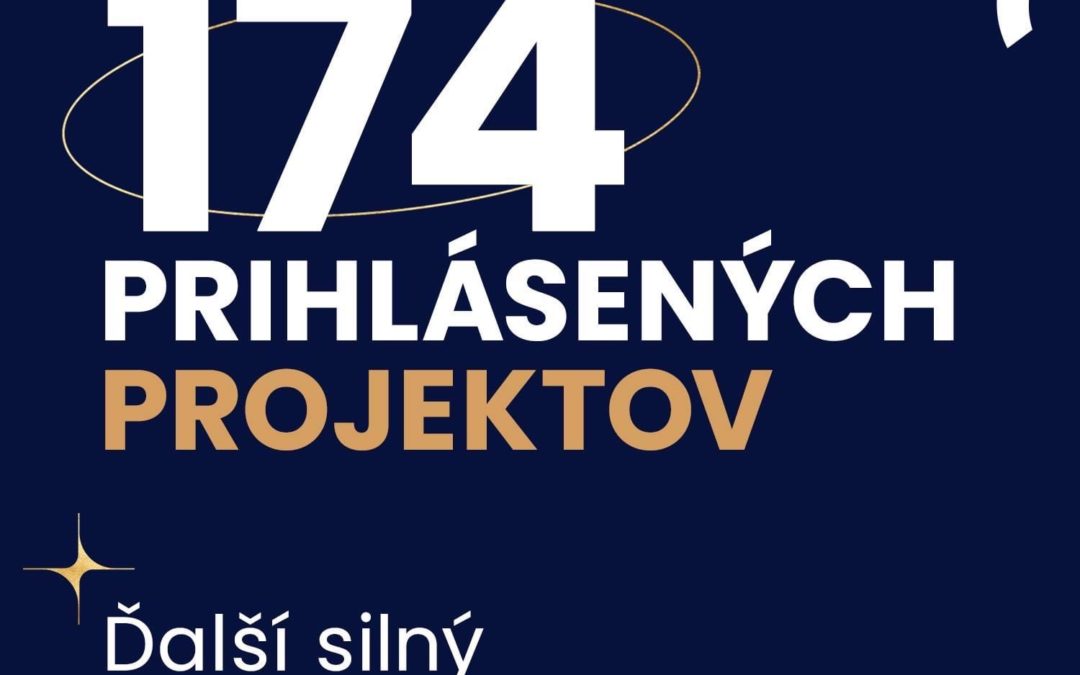 V súťaži najlepších PR projektov na Slovensku PROKOP 2022  zabojuje o ocenenia 174 projektov