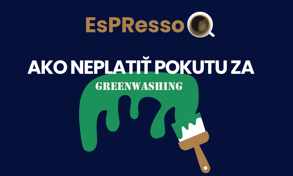 Espresso - Greenwashing